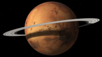 Someday, Mars’ largest moon will put a ring on it