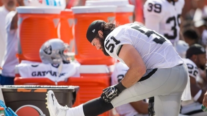 Matt Stafford against the Raiders