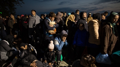 United Nations refugee agency warns of new humanitarian problems at crossing from Greece