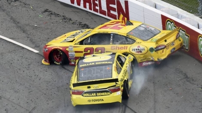 NASCAR suspends Matt Kenseth 2 races for wrecking Joey Logano