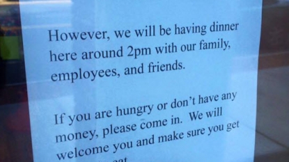 Ohio Pizzeria Is Opening Its Doors to the Hungry for Thanksgiving Dinner