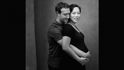 Mark Zuckerberg Perfectly Captions Pic of Pregnant Wife!