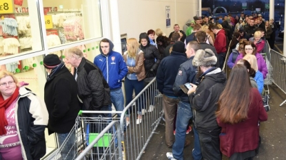 Britons chase Black Friday bargains