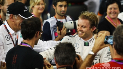 Rosberg outpaces Hamilton in Abu Dhabi second practice