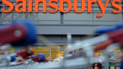 Sainsbury’s first-half profit falls in tough market