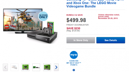 Sam’s Club Black Friday 2015 deals include PS4 bundles and Samsung TVs