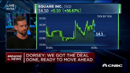 Square’s stock bounces back in market debut after IPO flop