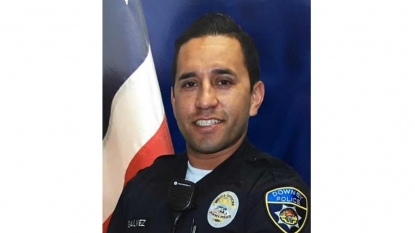 Downey officer shot to death in police parking lot