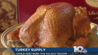 Thanksgiving turkeys expected to cost 15 to 20 percent more