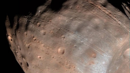 The Grooves on Phobos are a Sign of the Moon’s Demise