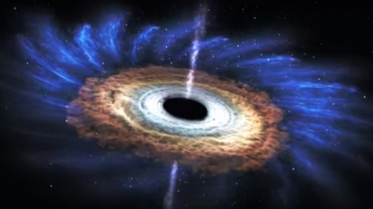 Massive Star Swallowed by Black Hole