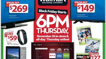 Walmart Releases Ads for Black Friday 2015 Deals