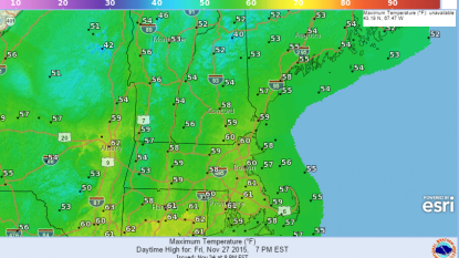 Winter storm watch in effect for Monday night