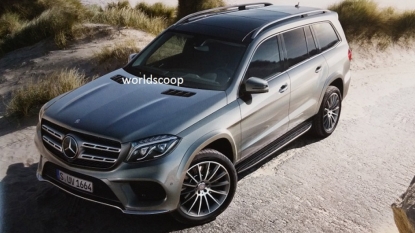 Photos of Mercedes GLS-Class SUV Leaked