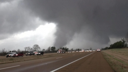 Six killed as storms sweep across southern US