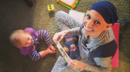 Post-Grammy Nomination, Joey Feek Is Out of Bed, Playing with Daughter