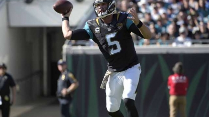 Finally! Titans snap 11-game home skid, beat Jaguars 42-39