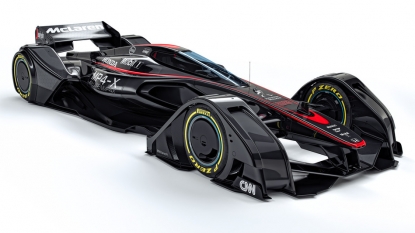 McLaren MP4-X offers glimpse at possible future of F1