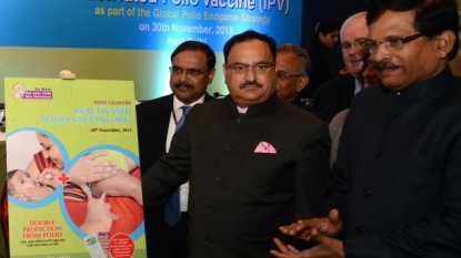 India introduces injectable polio vaccine in routine immunization