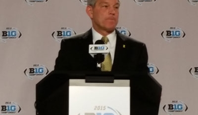 Michigan State’s Cook, Iowa’s Ferentz Receive Big Ten honors