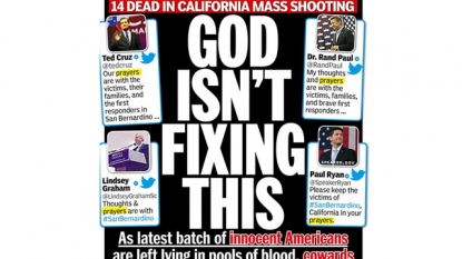 New York Daily News criticizes politicians’ response to San Bernardino shooting