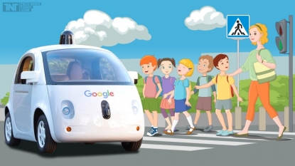 This is how Google’s self-driving cars will communicate with pedestrians