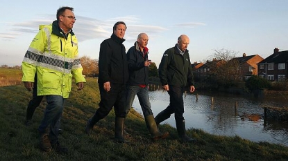 Specialist Shropshire boat crew helps residents left stranded by Storm Desmond