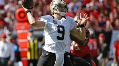 Brees, Saints Beat Buccaneers 24-17 to End 4-Game Skid