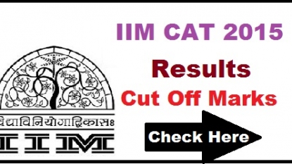 CAT Results 2015: iimcat.ac.in Declares CAT Result