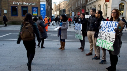 Junior doctors back at work as new talks begin to resolve dispute