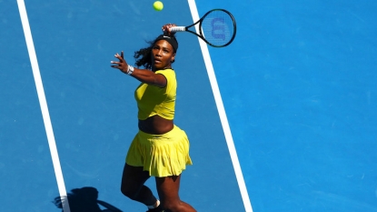 Serena Williams beats Sharapova; Federer advances to semis