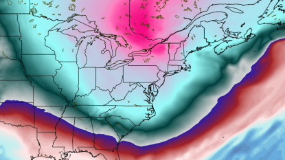 Blistery, cold temps give way to snow Monday