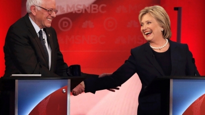 Hillary, Bernie debate who is more progressive