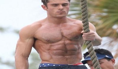 ‘Shirtless’ Zac Efron is too hot to handle