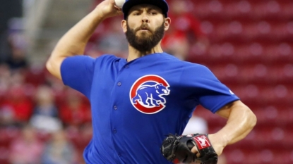 Fan runs on field, hauled off after Arrieta’s no-hitter