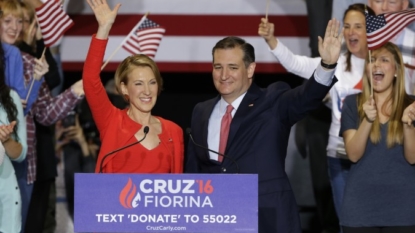 Ted Cruz makes Carly Fiorina his running mate