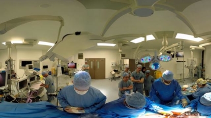 Watch cancer surgery streamed live in virtual reality here