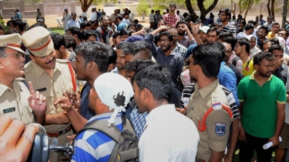 70 students arrested as fresh protests erupt in Hyderabad University