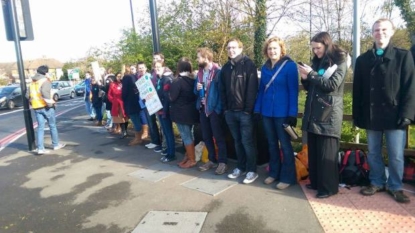 Junior doctors’ strike day two