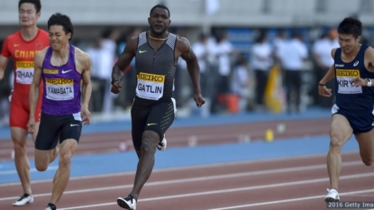 Gatlin breezes to victory at Shanghai Diamond League