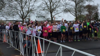 Susan G. Komen Race for the Cure participant stresses early detection