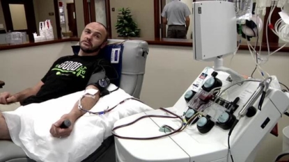 Donating blood, connecting all