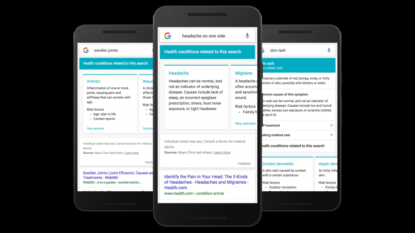 Google will soon list possible health conditions when you search for symptoms