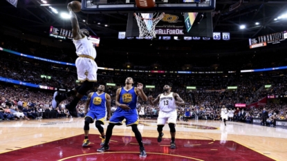 Love-less Cavaliers pounce on Warriors to take Game 3