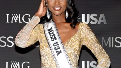 Miss California USA laughs off flubbed economic gap answer