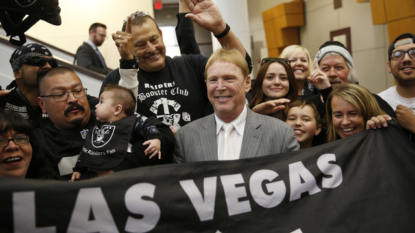 National Football League power brokers throw weight behind Vegas Raiders