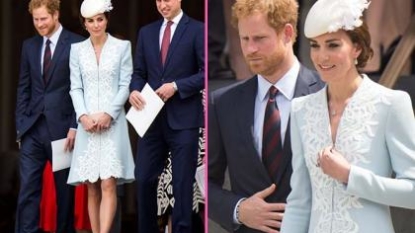 The Duchess of Cambridge Dazzles in Gorgeous Blue Dress at Banquet