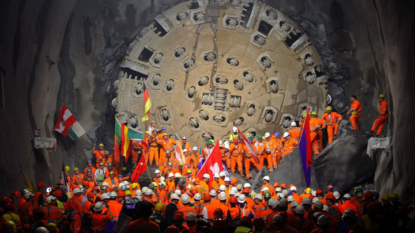 World’s Longest and Deepest Train Tunnel Unveiled