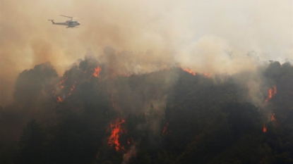 Wildfire near Big Sur destroys 57 homes