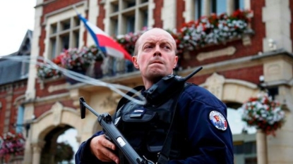 Attackers slash priest’s throat in French church